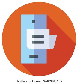 Informe de Noticias Icono de Vector moderno – Plantilla de símbolo de ilustración mínima para Web Diseño de interfaz de usuario de App móvil