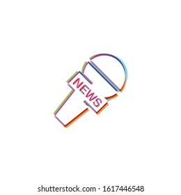 News Report - Vector App Icon