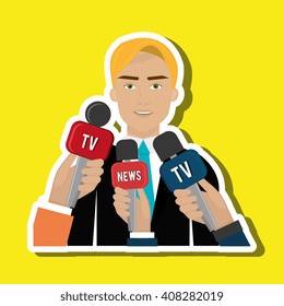 news reporter design 
