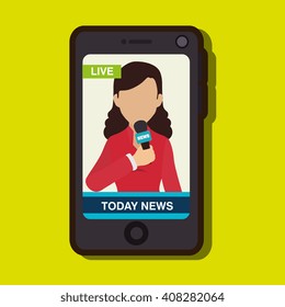 news reporter design 
