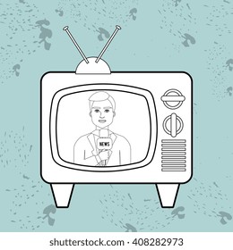 news reporter design 