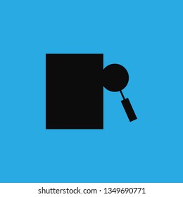 news search icon vector