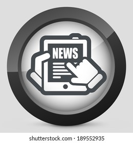 News tablet website