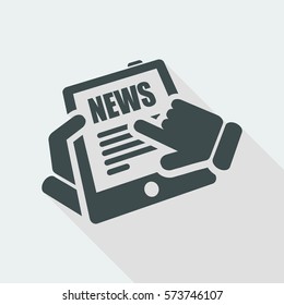 News tablet website