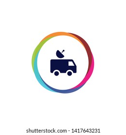 News Van - Vector App Icon
