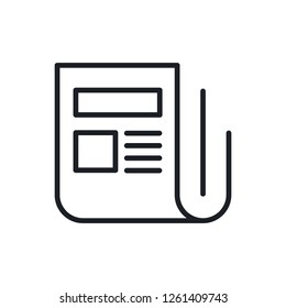 news vector icon