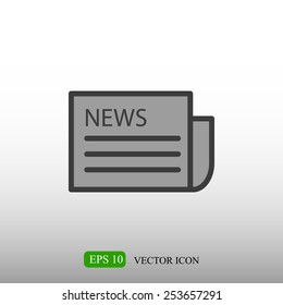 News vector icon