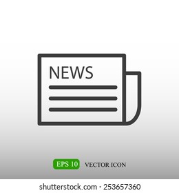 News vector icon