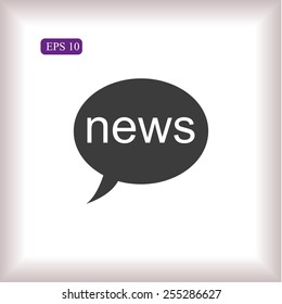 NEWS vector icon