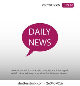 NEWS vector icon
