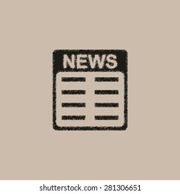 news  - vector icon