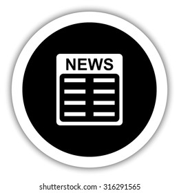 news  - vector icon