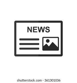 news - vector icon