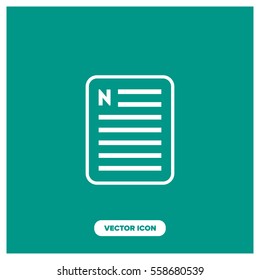 news vector icon