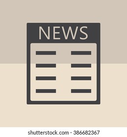 news vector icons
