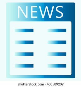 news vector icons