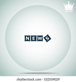 News  vector illustration.