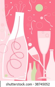 News Years Light Pink Theme