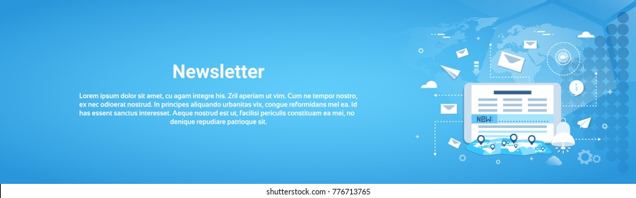 Newsletter Banner High Res Stock Images Shutterstock