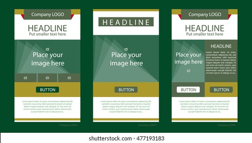 Newsletter corporate vector layout template for business or non-profit organization