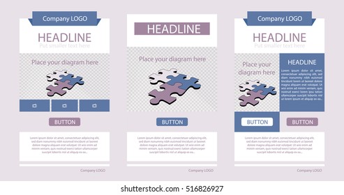 Newsletter corporate vector layout template for business or non-profit organization