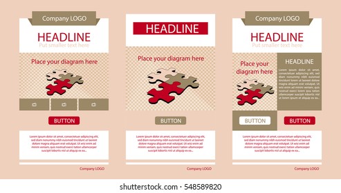 Newsletter corporate vector layout template for business or non-profit organization