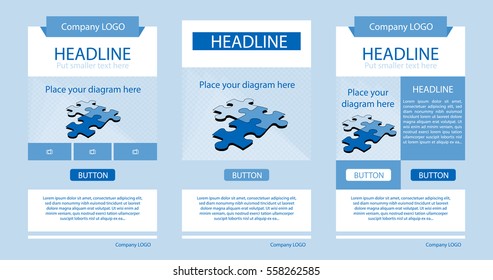 Newsletter corporate vector layout template for business or non-profit organization