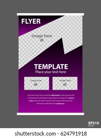 Newsletter corporate vector layout template for business or non-profit organization