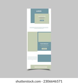 Newsletter Email Template Customizable Email Template