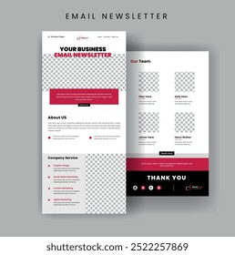 Newsletter Email Template Design for Business