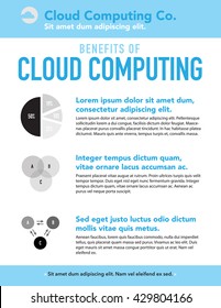 Newsletter with graphs, diagram, quote, copy and headline