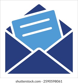 Newsletter Icon Element For Design