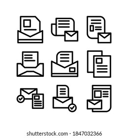 Newsletter icon or logo isolated sign symbol vector illustration - Collection of high quality black style vector icons
