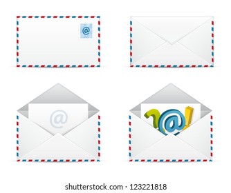 Newsletter Icons Vector Set
