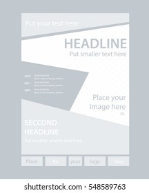 newsletter template for business or non-profit organization