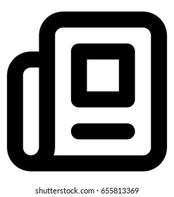 Newsletter Vector Icon