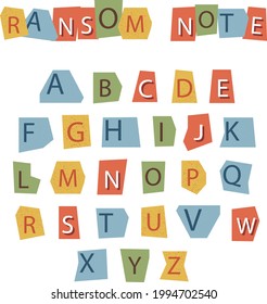 Download Ransom Note Alphabet Hd Stock Images Shutterstock
