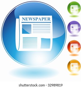 cristal de periódico