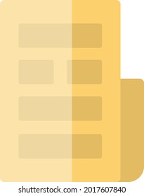 NewsPaper Flat Light Vector Icon Design
