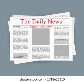 Newspaper Article Template Images Stock Photos Vectors Shutterstock