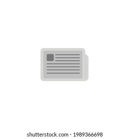 Newspaper hot news icon simple vector perfect illustration
