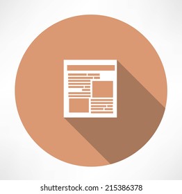 Newspaper Icon
