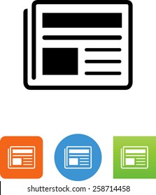 Newspaper icon