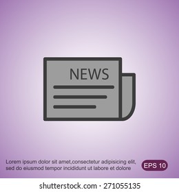 Newspaper icon