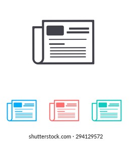 newspaper icon