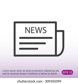 Newspaper icon