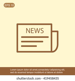 Newspaper icon

