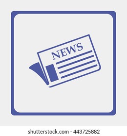 Newspaper icon.