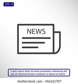 Newspaper icon