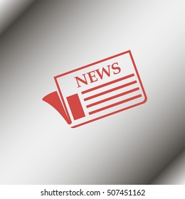 Newspaper icon.